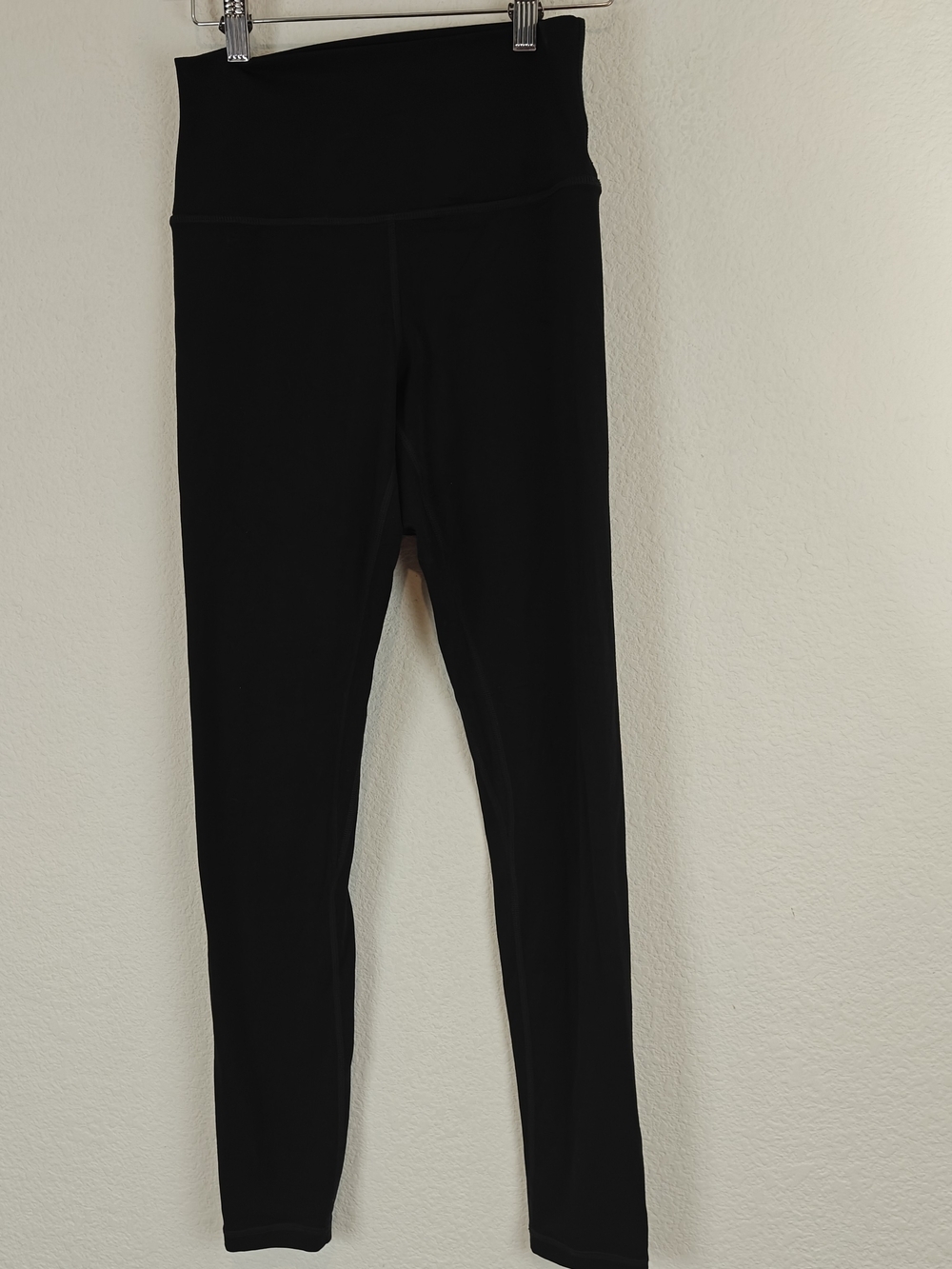Quince Black High Rise Leggings Small 28” Inseam Minimalist Yoga Activewear